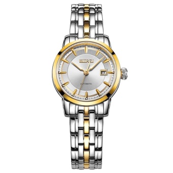 Gambar xiuya BUREI 2016 Watch Women Automatic Stainless Steel Wristwatch 5ATM Waterproof Business Lady Elegant Dress Clock Reloj Mujer (Gold)   intl