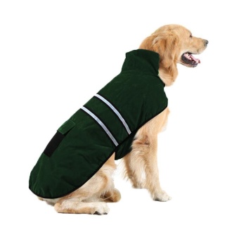 Gambar xudzhe Dogs Reflective Jacket Casual Canine Clothes Waterproof SoftCozy Outdoor Winter Suede Vest Coat Jacket   intl