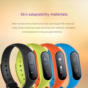 Y2 Plus Smart Bracelet Bluetooth Wristband Heart Rate Blood Pressure Monitor - intl  
