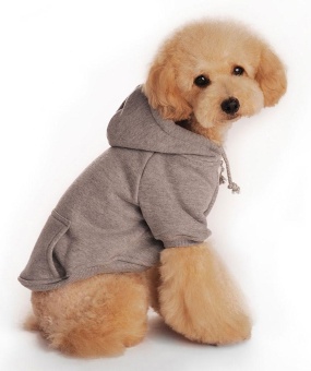 Gambar yiuhua Fashion Soft Cotton Dog Hoodie Pet Clothes   intl