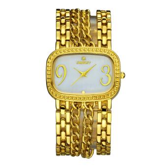 YJJZB Kingsky brand women watch foreign trade watch decorative watch fashion fashion lady quartz table explosion (Gold)  
