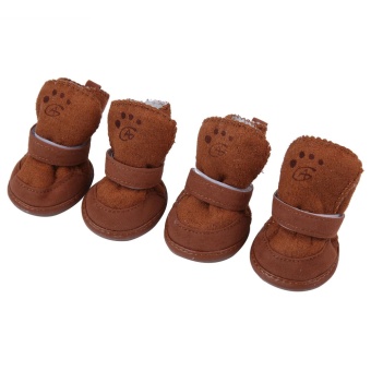 Gambar yooc 4 Packz Dog Shoes Winter Anti Skid Cotton Warm Shoes For SmallDogs  Kaiki (M)   intl