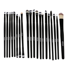 AIUEO Foundation Eyeshadow Eyeliner Lip Makeup Brushes and
Applicators Cosmetic Tool Soft - 20 Buah