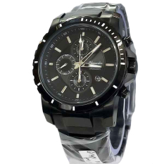Alexandre Christie - Jam Tangan Pria - Stainles Steel - Ac 6141 Black