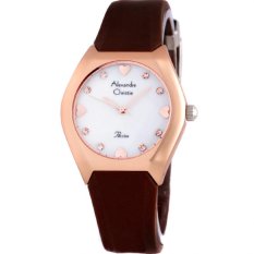 Alexandre Christie -Jam Tangan Wanita - 2386 Coklat