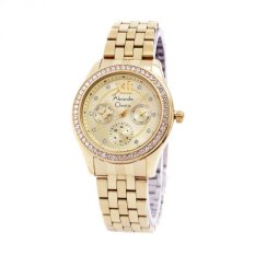 Alexandre Christie Jam Tangan Wanita- Gold 2496