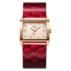 Alexandre Christie Jam Tangan Wanita - Strap Stainless Steel - AC 2534 LHBRGLNRE - Merah