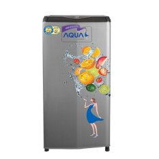 AQUA Kulkas 1 pintu 180 Liter- AQR-D187-Silver - Khusus Jabodetabek