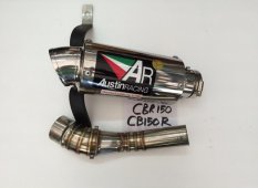 Austin Racing Knalpot Gp2R Titanium Can Slip On Made in Thailand for Honda CBR150