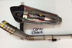 Austin Racing Knalpot Hexagonal Series Full Systems Made in Thailand for Honda CBR150