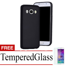 Case Anti Gravity Samsung Galaxy J5 Nano Technology Soft TPU - Hitam + Free Tempered Glass