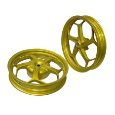 Chemco Model Y Velg Racing Lebar Scoopy ESP Palang 5 Gold