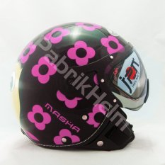 JPN Helm RP06 Motif Masha - Pink