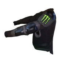 Monster Body Protector Rompi Vest Motor Touring Tour Biker Bike - Hitam