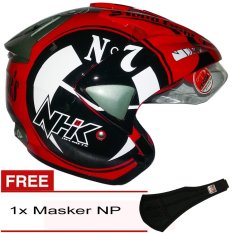 NHK Predator Jack Liquor - Merah Hitam Putih + Gratis Masker NP