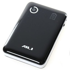 Power Bank AILI DIY Exchangeable Cell Power Bank Case For 4Pcs 18650 - Hitam-Putih