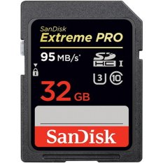 SDHC 95mb/s UHS-I Class 10 SD Memory Card 32GB (Black and Red) - Intl