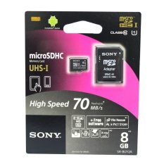 Sony Memory Card Micro-SDHC Read Up To 70mbps 8GB