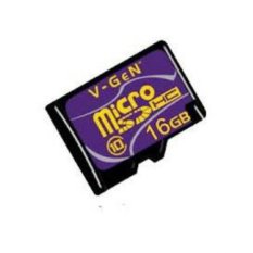 Vgen Memory Card Micro SDHC 16 GB Class10
